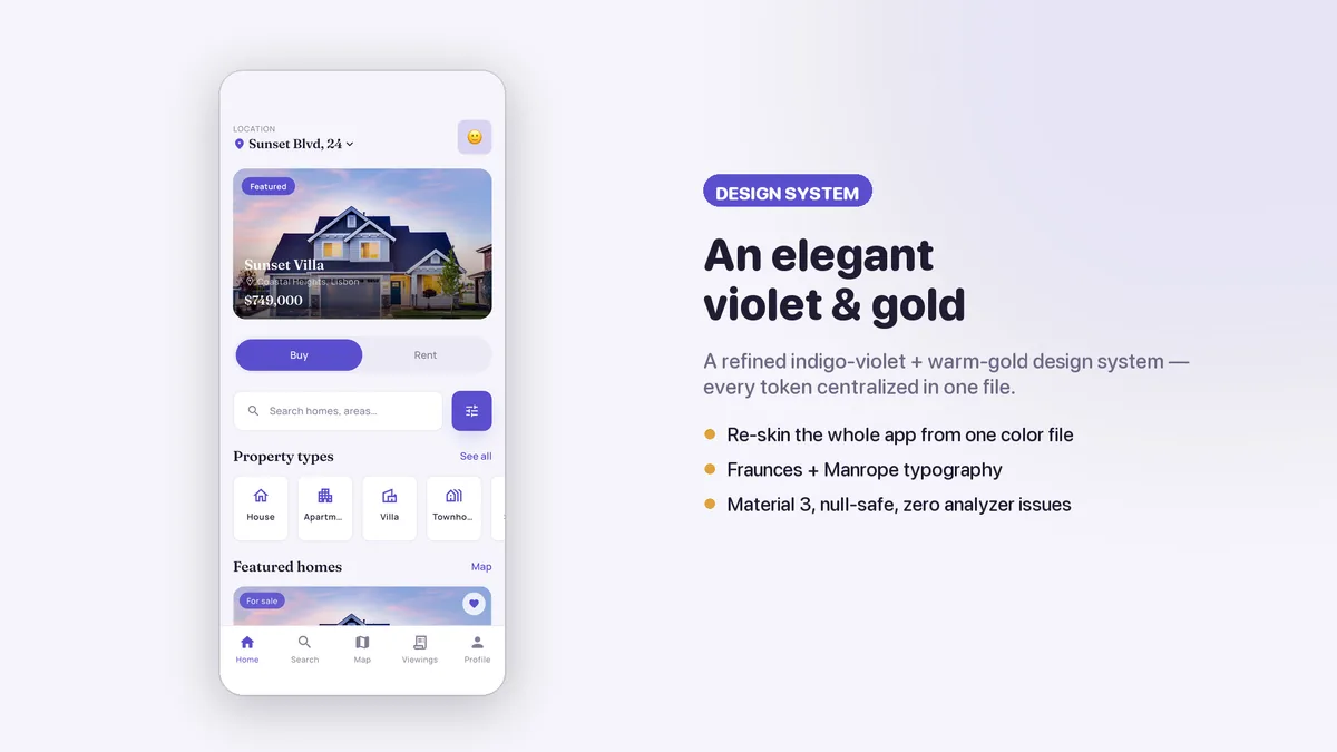 The design tokens: colour, type and spacing in one file — Nestora