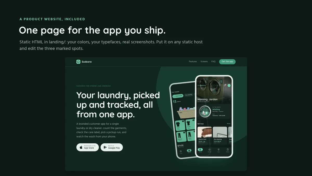 Landing — Sudsora