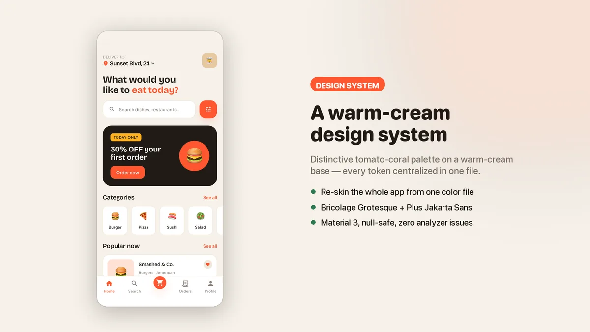 Tomavo color tokens, typography and core components — Tomavo
